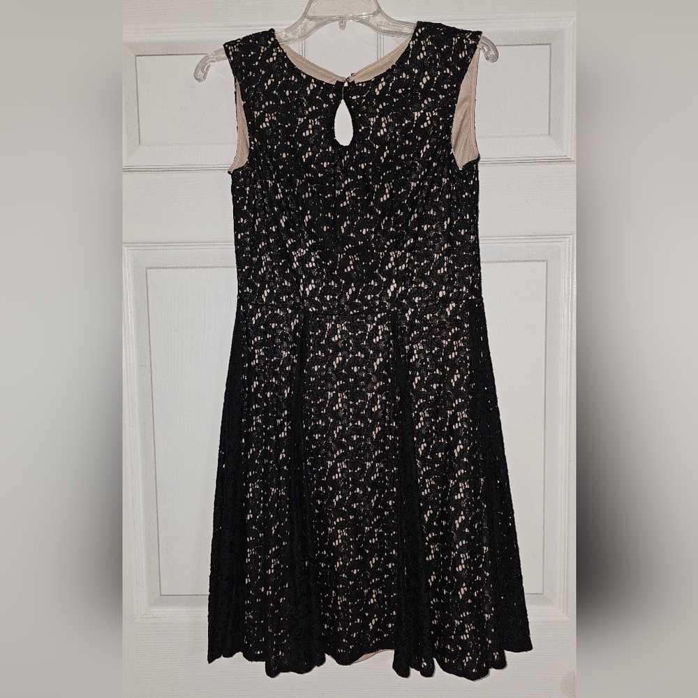 Elegant Black Lace Dress